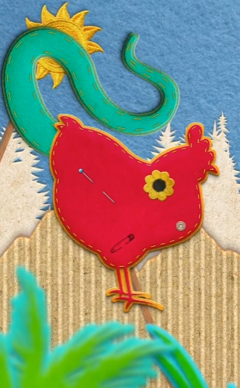 Illustration de la cocatrix pour Monstruoscope